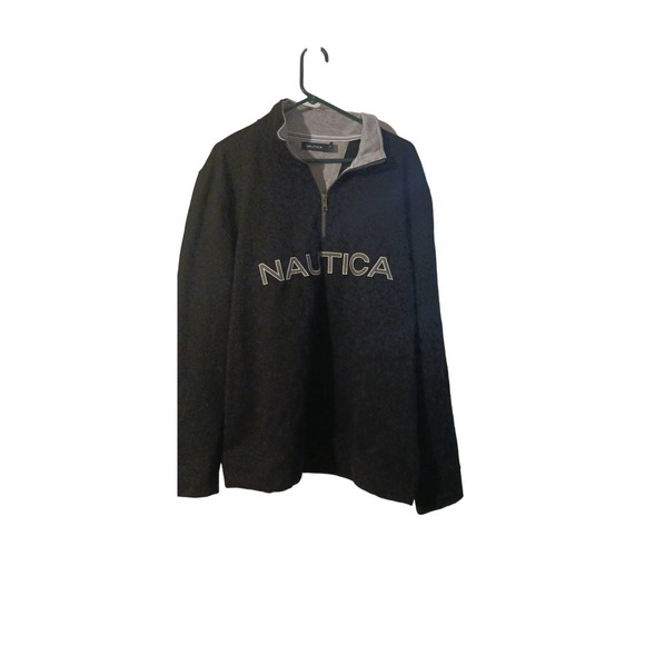 NAUTICA SZ. XL  Sweatshirt ‎ Black - Picture 1 of 7